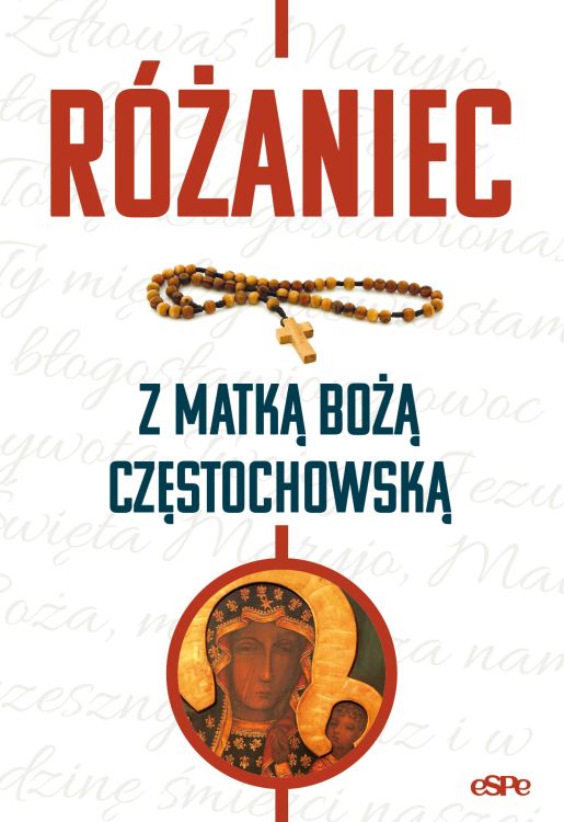 Rozaniec z Matka Boza Czestochowska