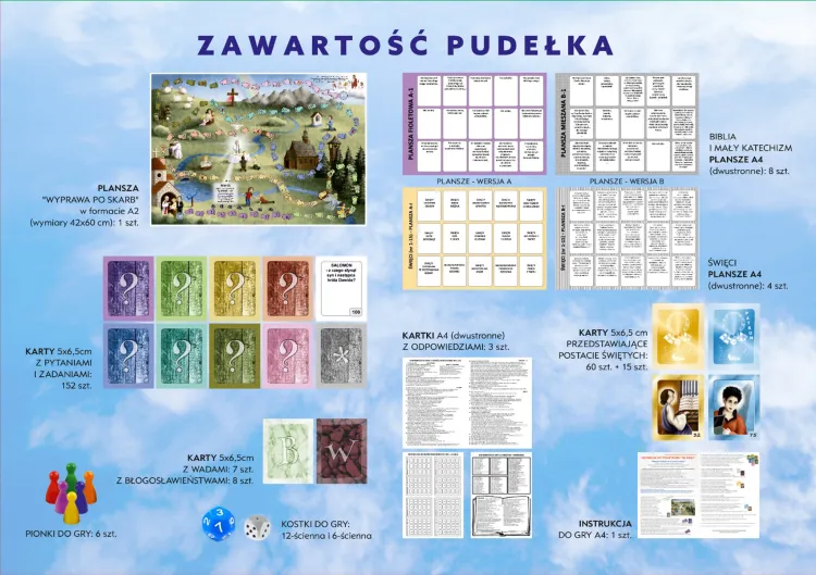 Gra edukacyjna: Ku Niebu! 5 gier religijnych