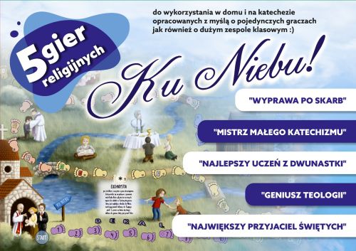 Gra edukacyjna: Ku Niebu! 5 gier religijnych