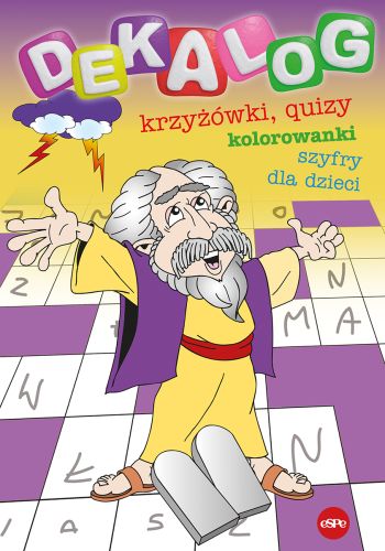 Dekalog. Krzyżówli, quizy. kolorowanki i szyfry dla dzieci;2026; Joanna Ciepińska, Michał Wilk #28D